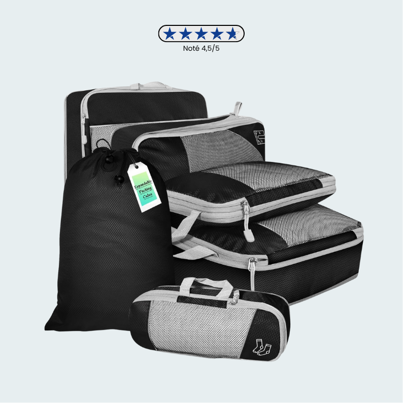 Compartiments de Voyage 5 Sets - Pratik Travel